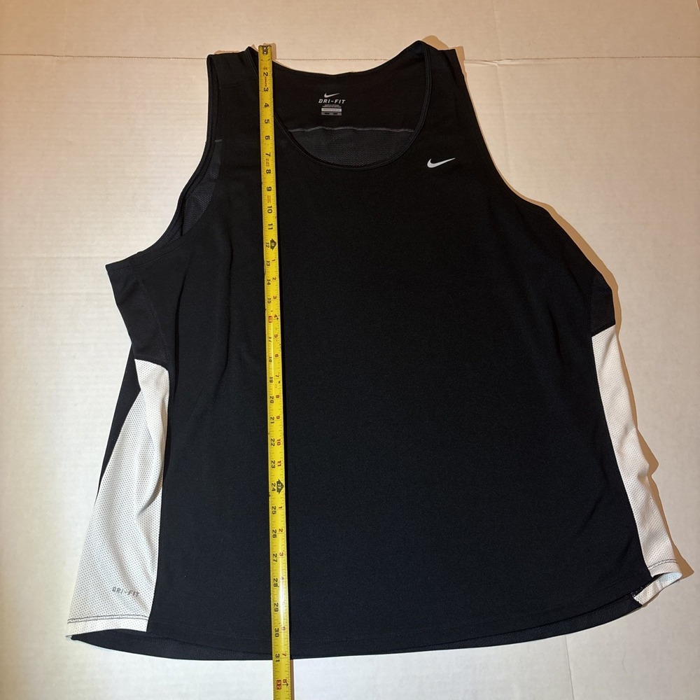 Nike Dri-Fit Basketball Jersey Mens 3XL Navy Blue Sleeveless Athletic Tank Top - Picture 4 of 9
